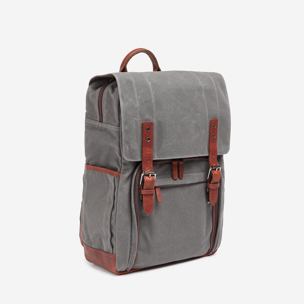 canvas leather camera backpack The Camps Bay – ONA