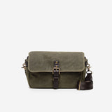 Olive Waxed Canvas