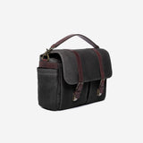 Black Waxed Canvas