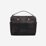 Black Waxed Canvas