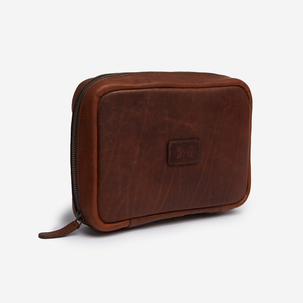 ONA Leather Tech Kit - Antique Cognac