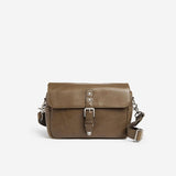 Olive Pebbled Leather