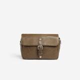 Olive Pebbled Leather