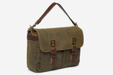 Olive Waxed Canvas