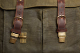 Olive Waxed Canvas