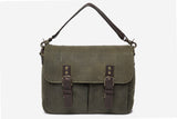 Olive Waxed Canvas